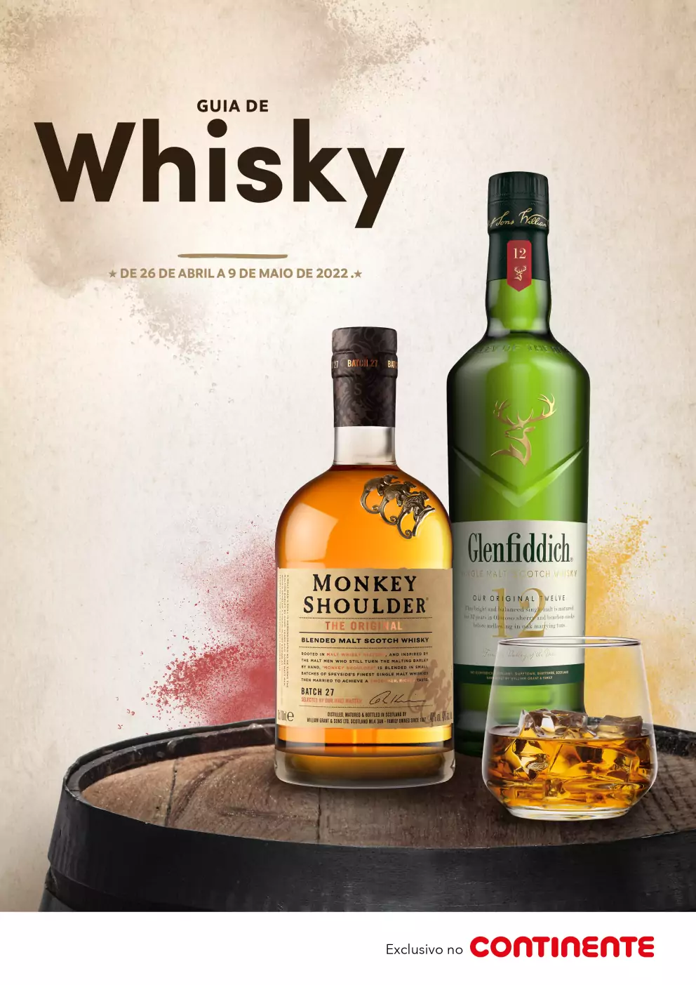 Guia Whisky do Continente (até 9 Maio)